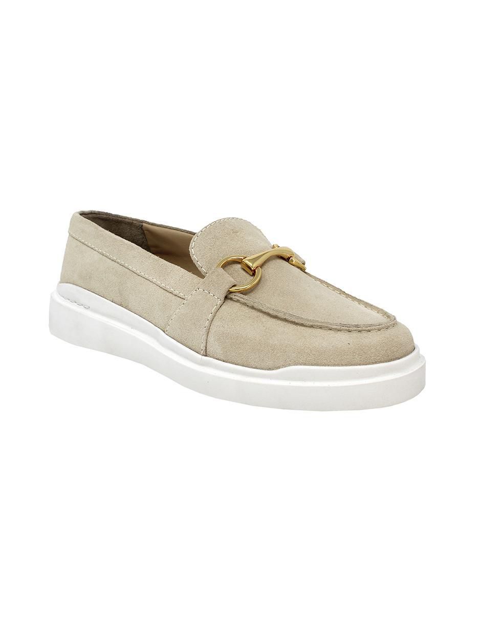 Mocasín Judy Flow de piel para mujer