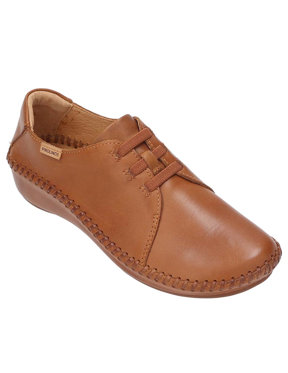 Zapato P. Vallarta de piel para mujer