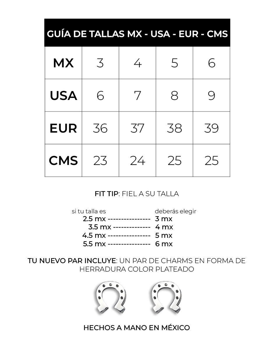 Bota Cowboy media pierna para mujer 11