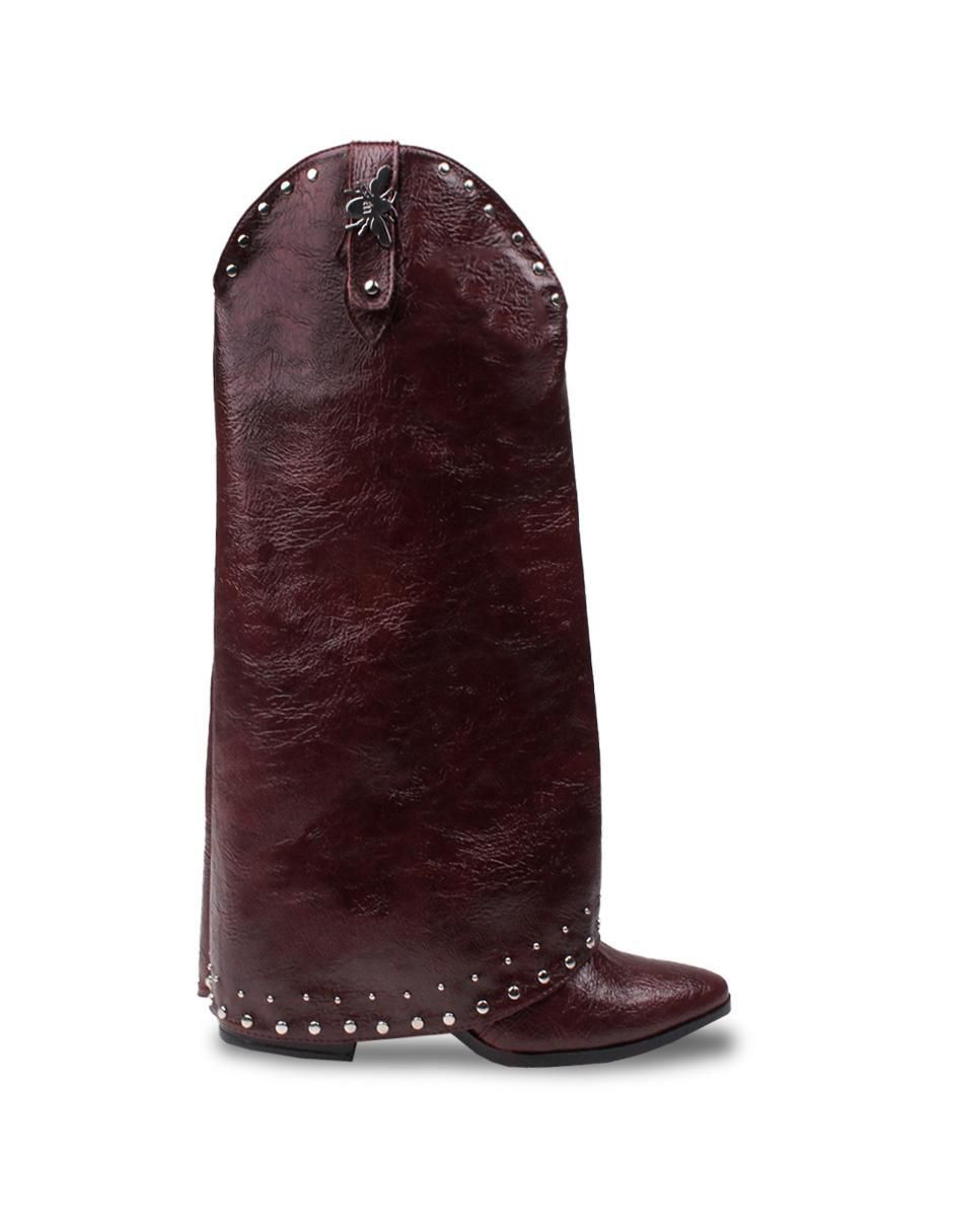 Bota Cowboy media pierna para mujer