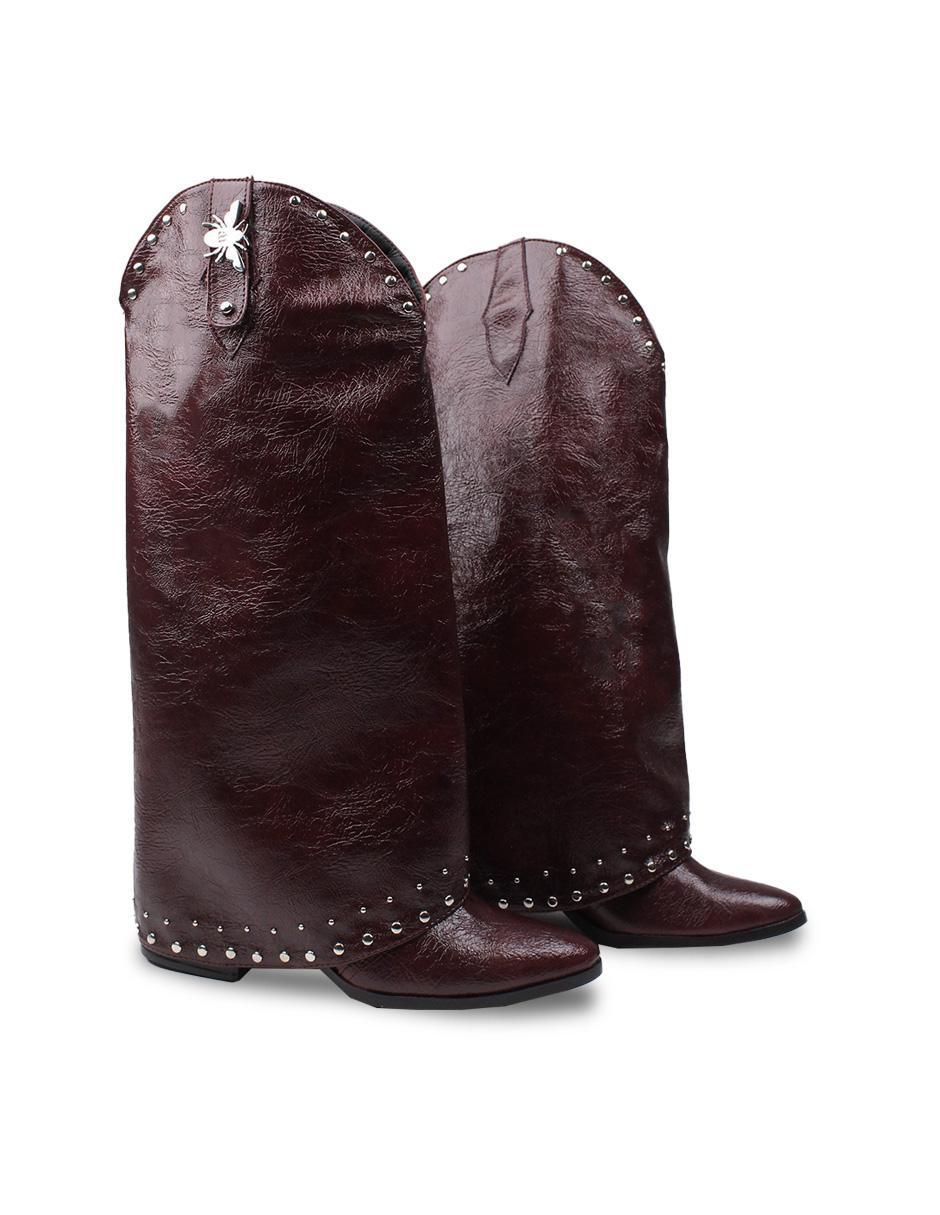 Bota Cowboy media pierna para mujer 3