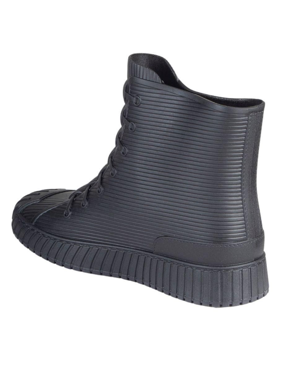 Bota para lluvia arriba del tobillo para mujer 5