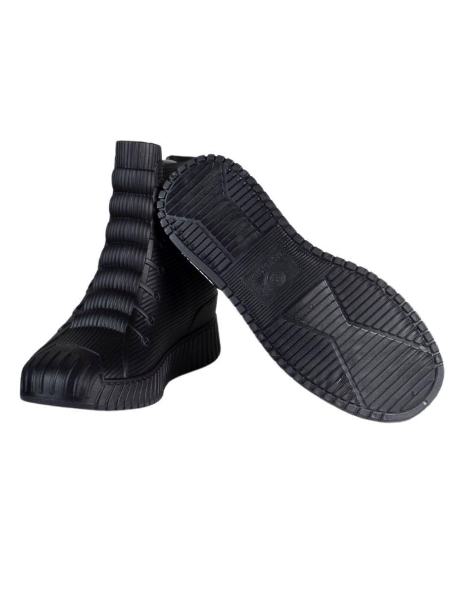 Bota para lluvia arriba del tobillo para mujer 6