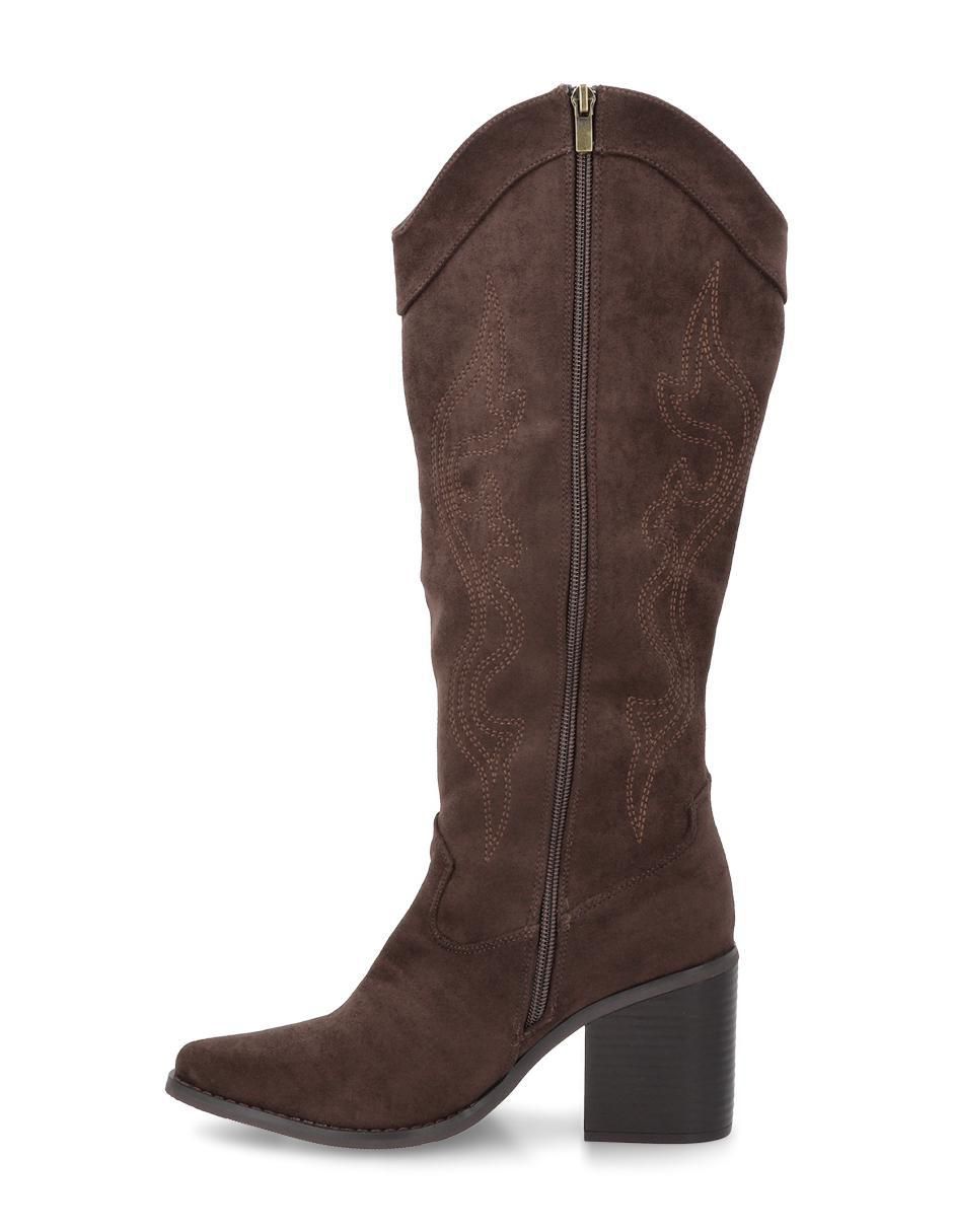Bota cowboy abajo de la rodilla para mujer 4