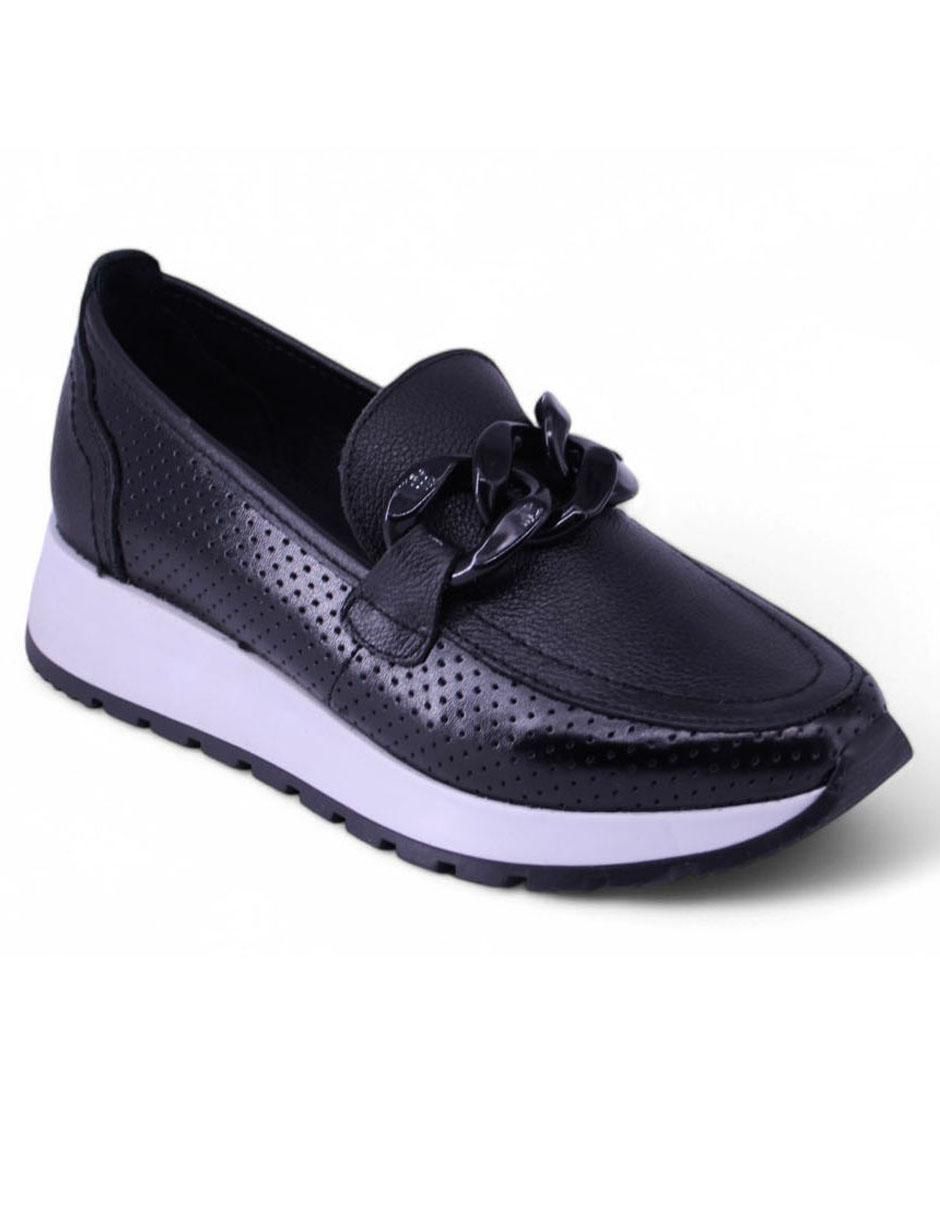 Zapato Zulia de piel para mujer