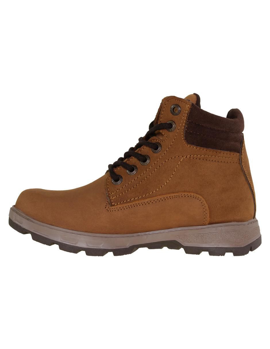 Bota arriba del tobillo de piel para mujer 3