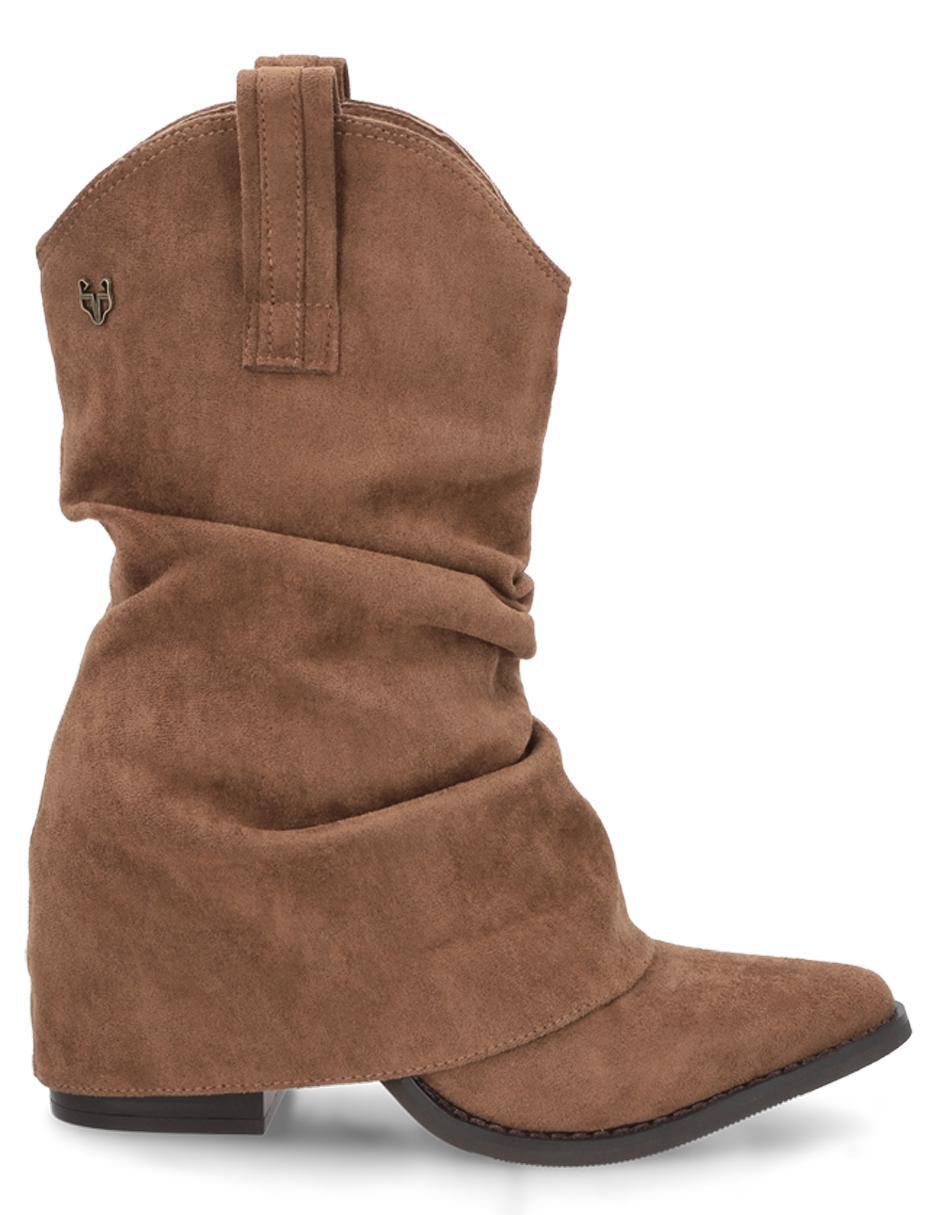 Bota cowboy arriba del tobillo para mujer 2