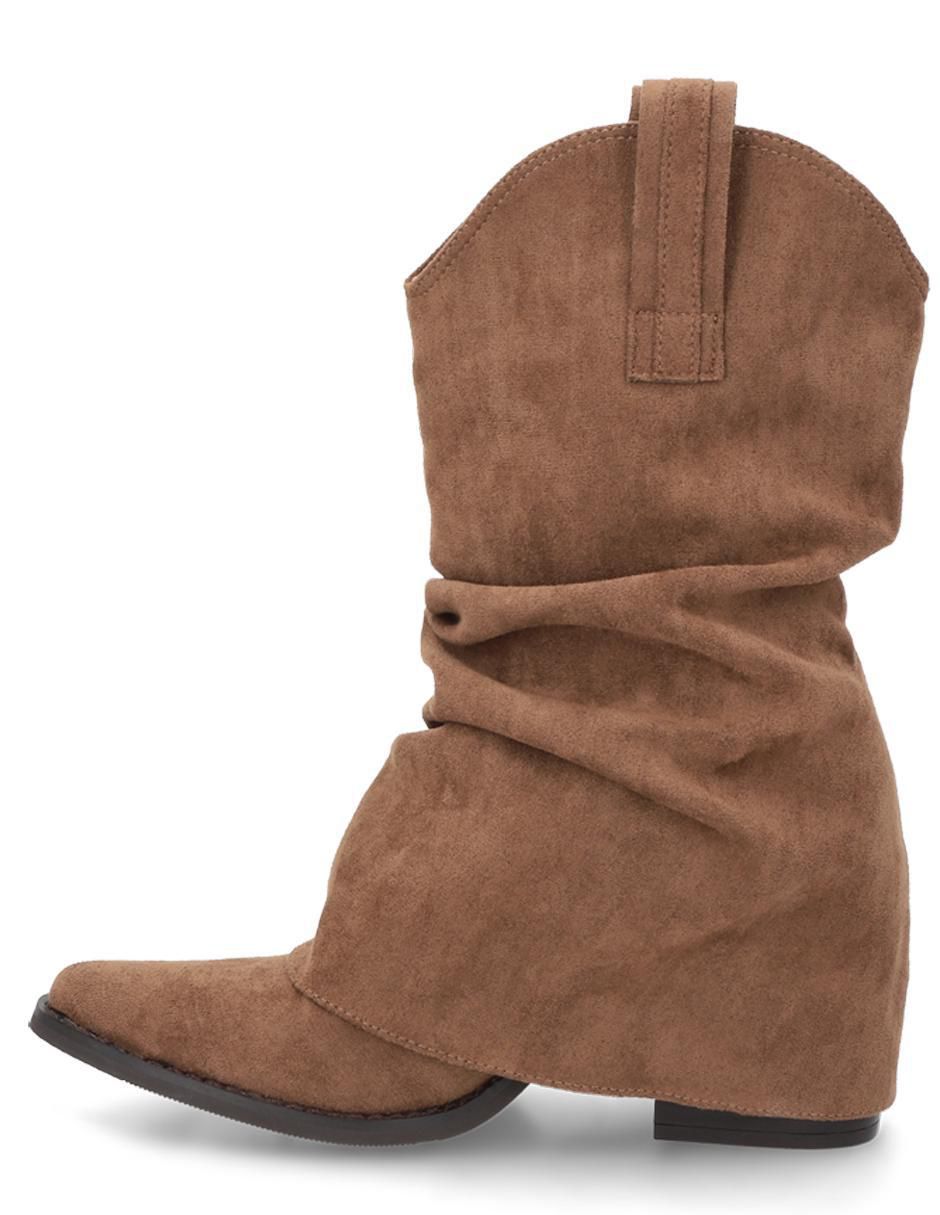 Bota cowboy arriba del tobillo para mujer 4