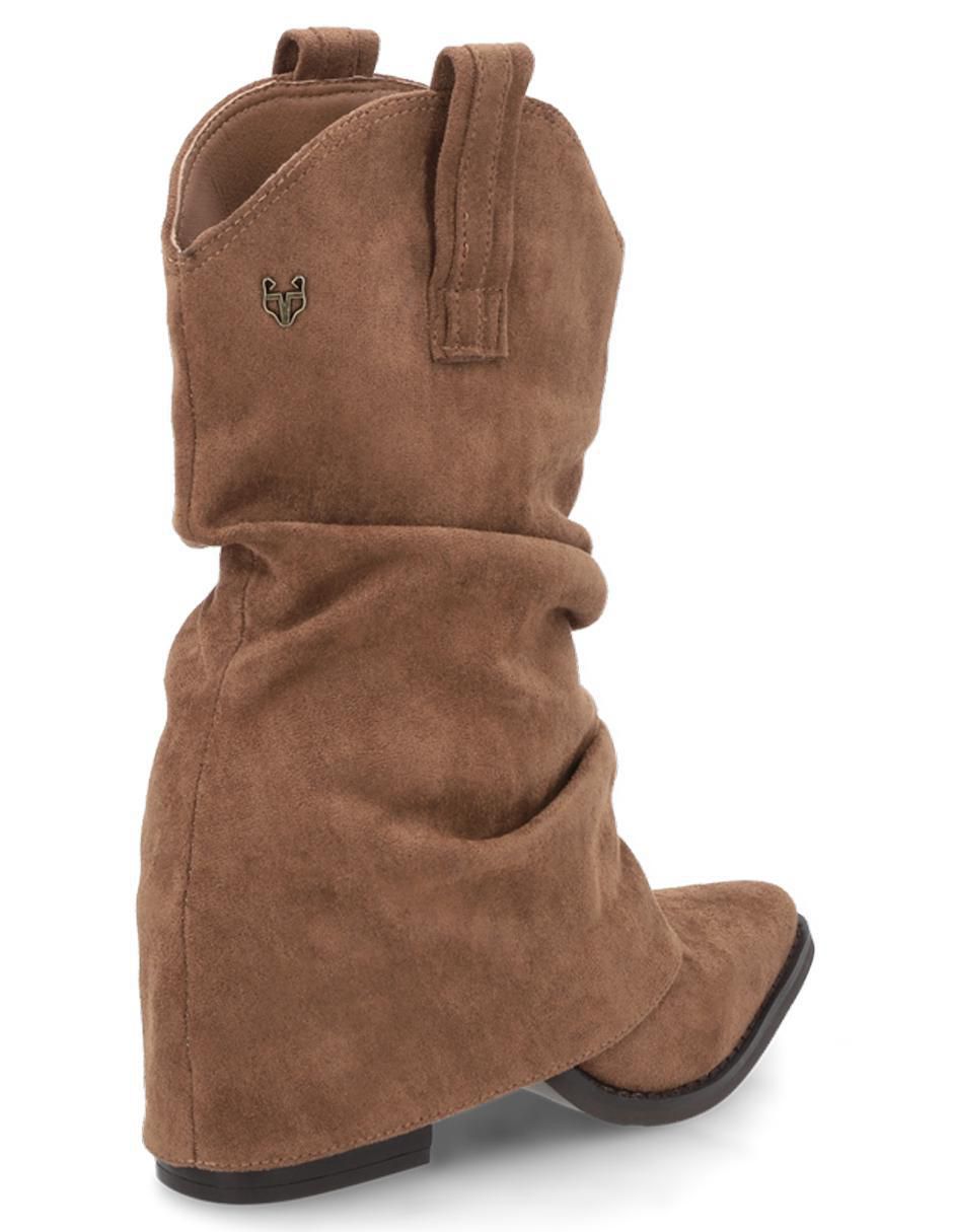 Bota cowboy arriba del tobillo para mujer 5