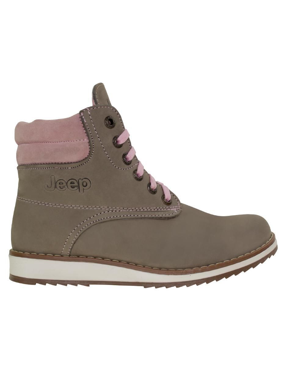 Bota arriba del tobillo de piel para mujer 2