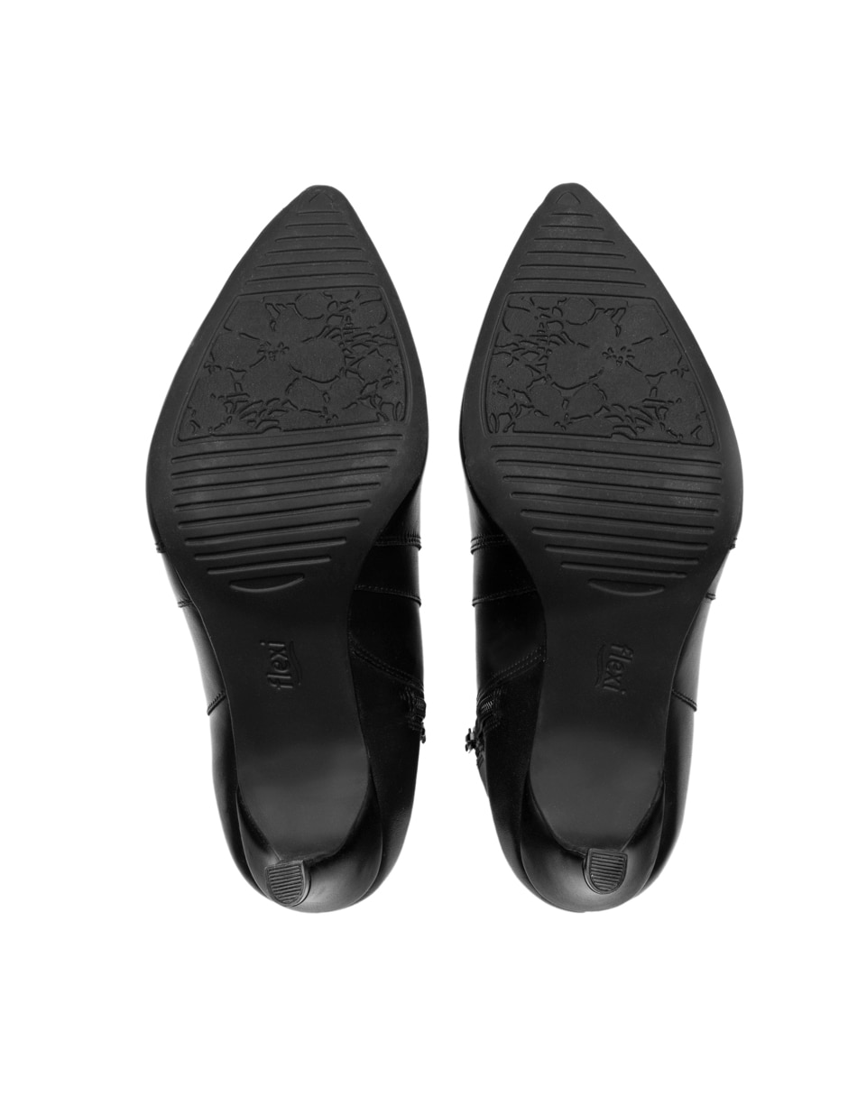 Botín arriba del tobillo de piel para mujer 5