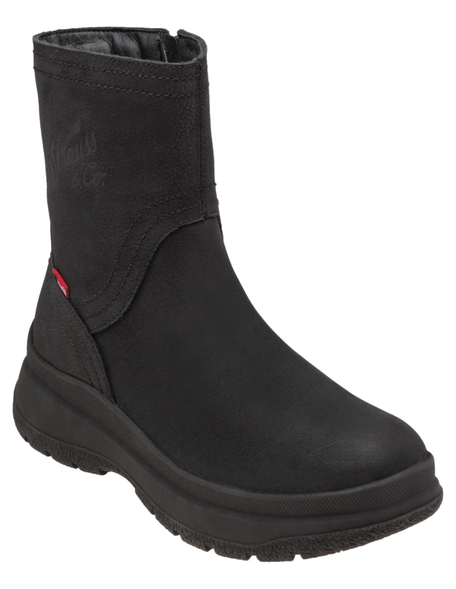 Bota arriba del tobillo Clarisa de piel para mujer Bota arriba del tobillo Clarisa de piel para mujer