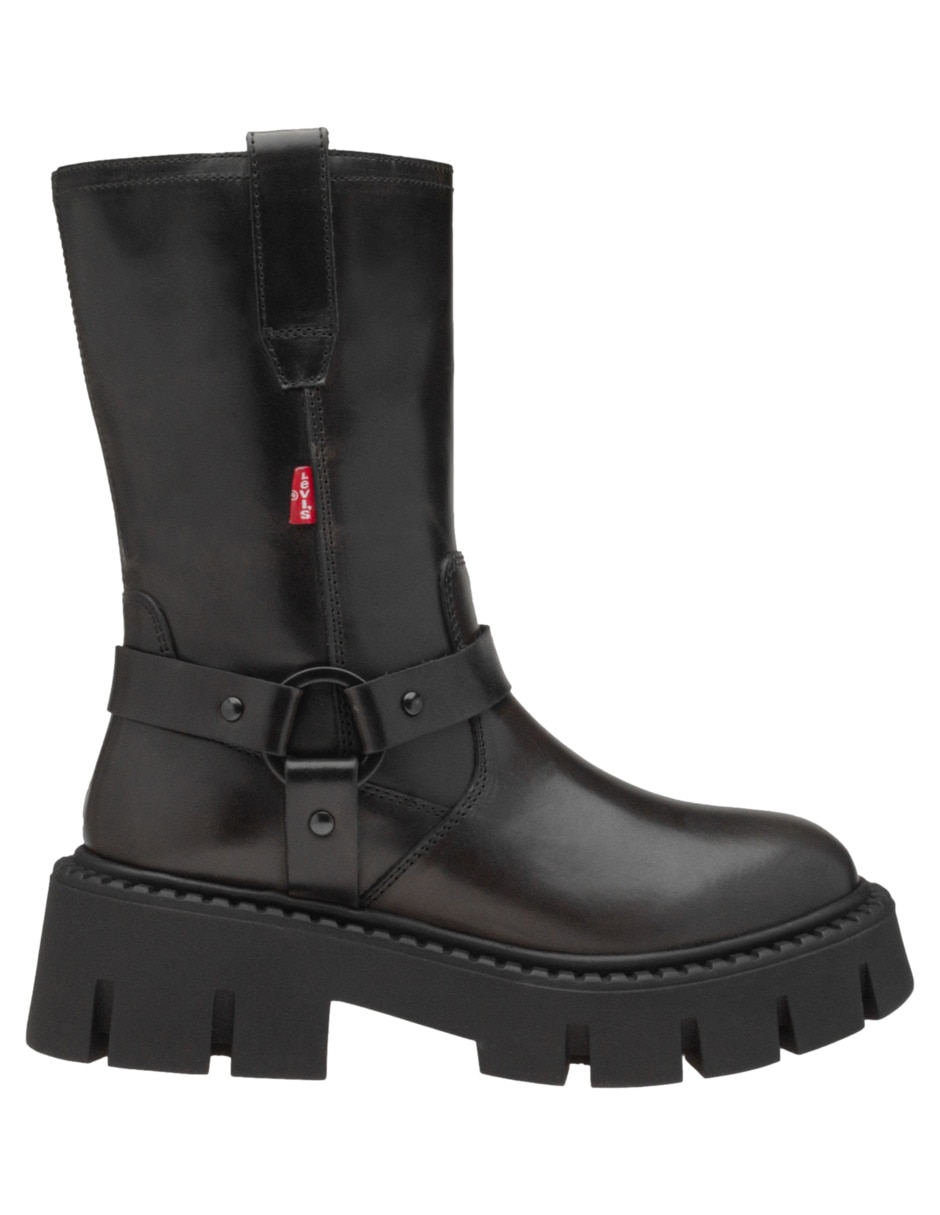 Bota arriba del tobillo Aria de piel para mujer 2