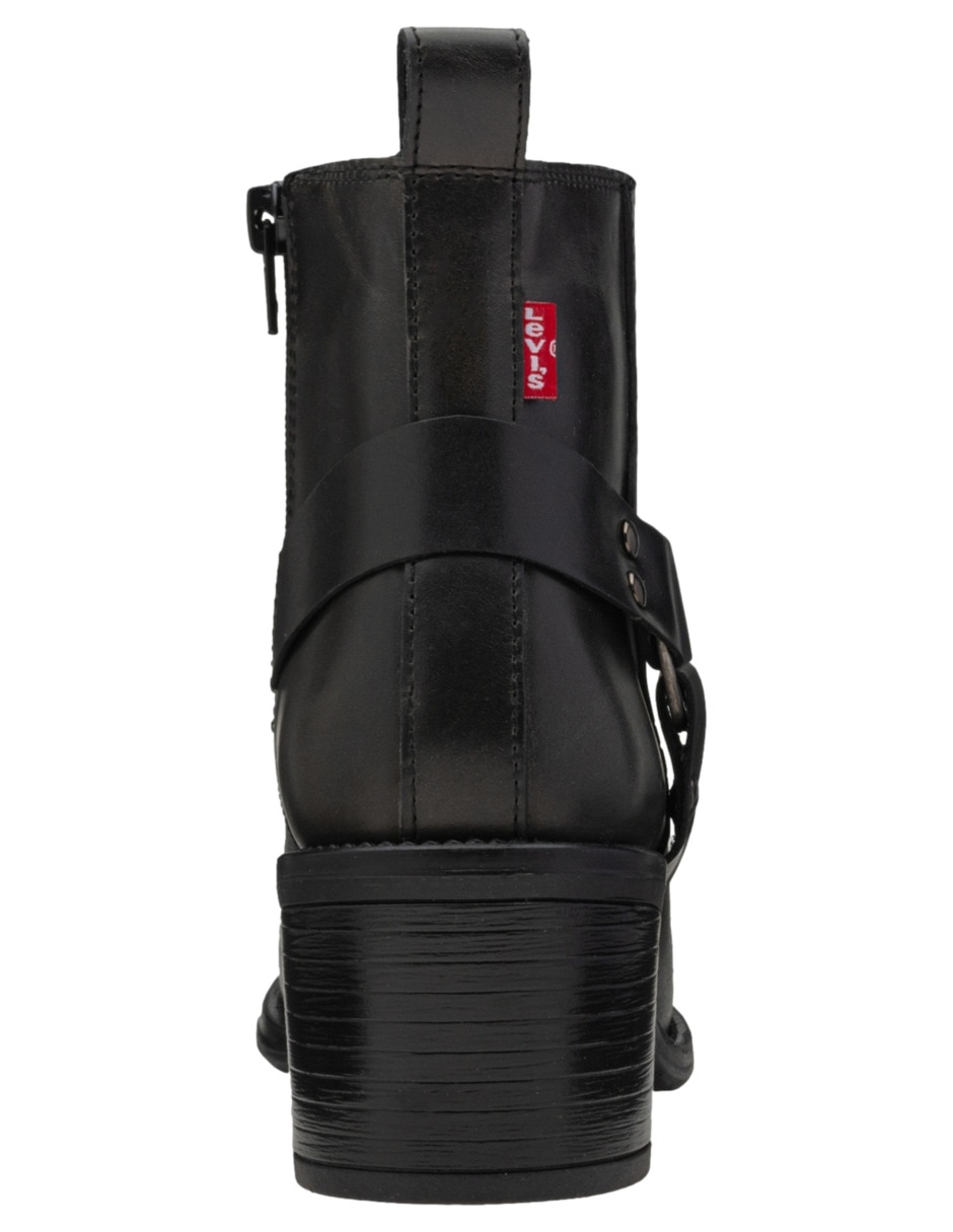 Bota arriba del tobillo Lyssa de piel para mujer 4