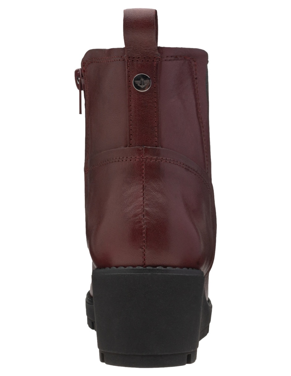Bota arriba del tobillo Beth de piel para mujer 4