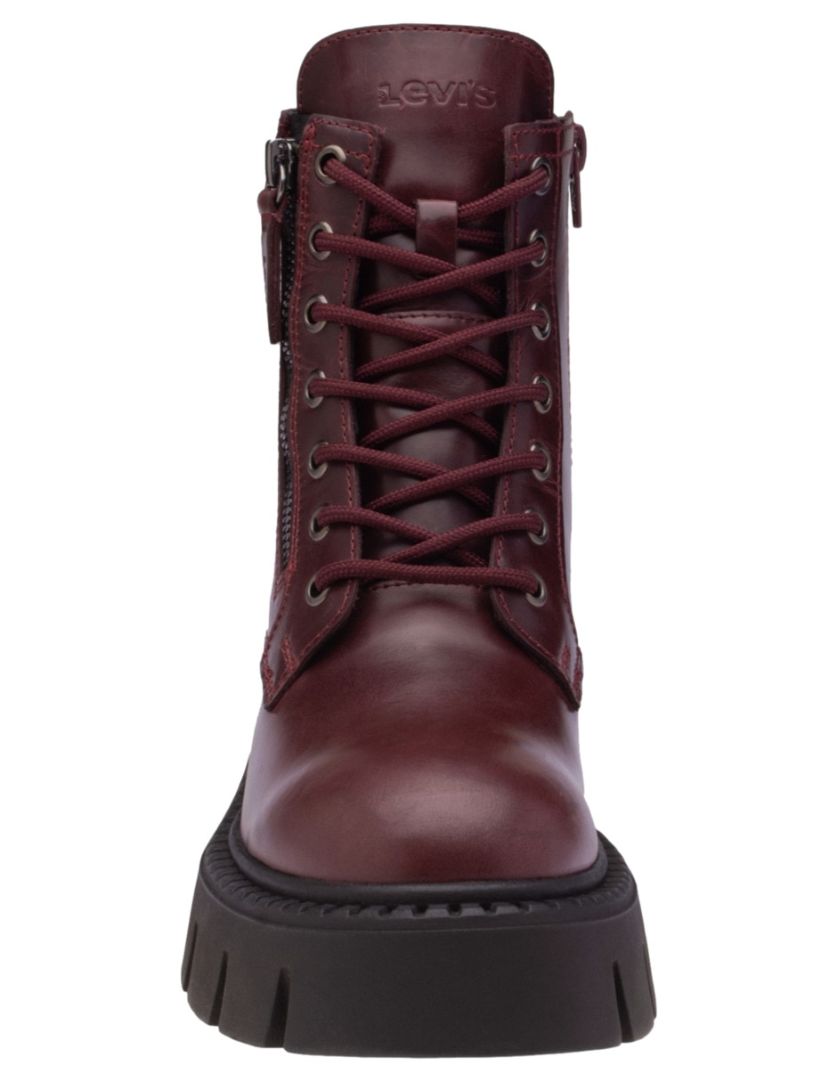 Bota arriba del tobillo Aria de piel para mujer 3