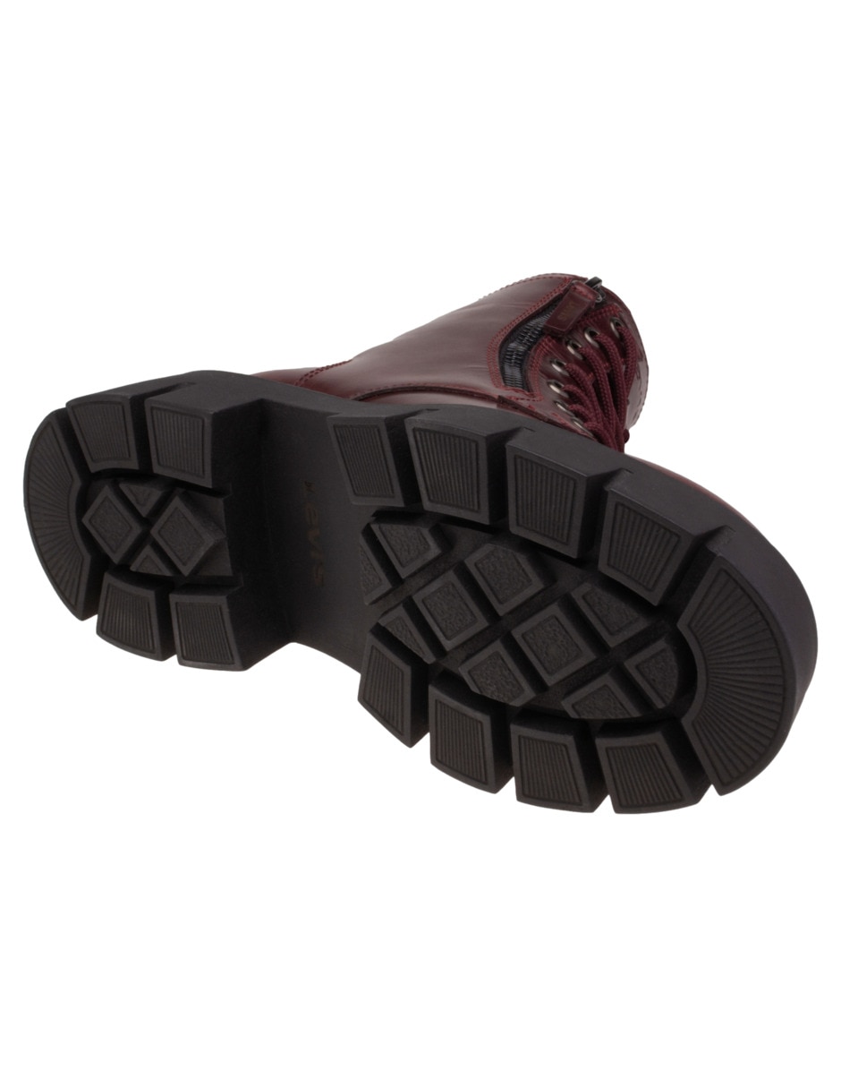 Bota arriba del tobillo Aria de piel para mujer 5