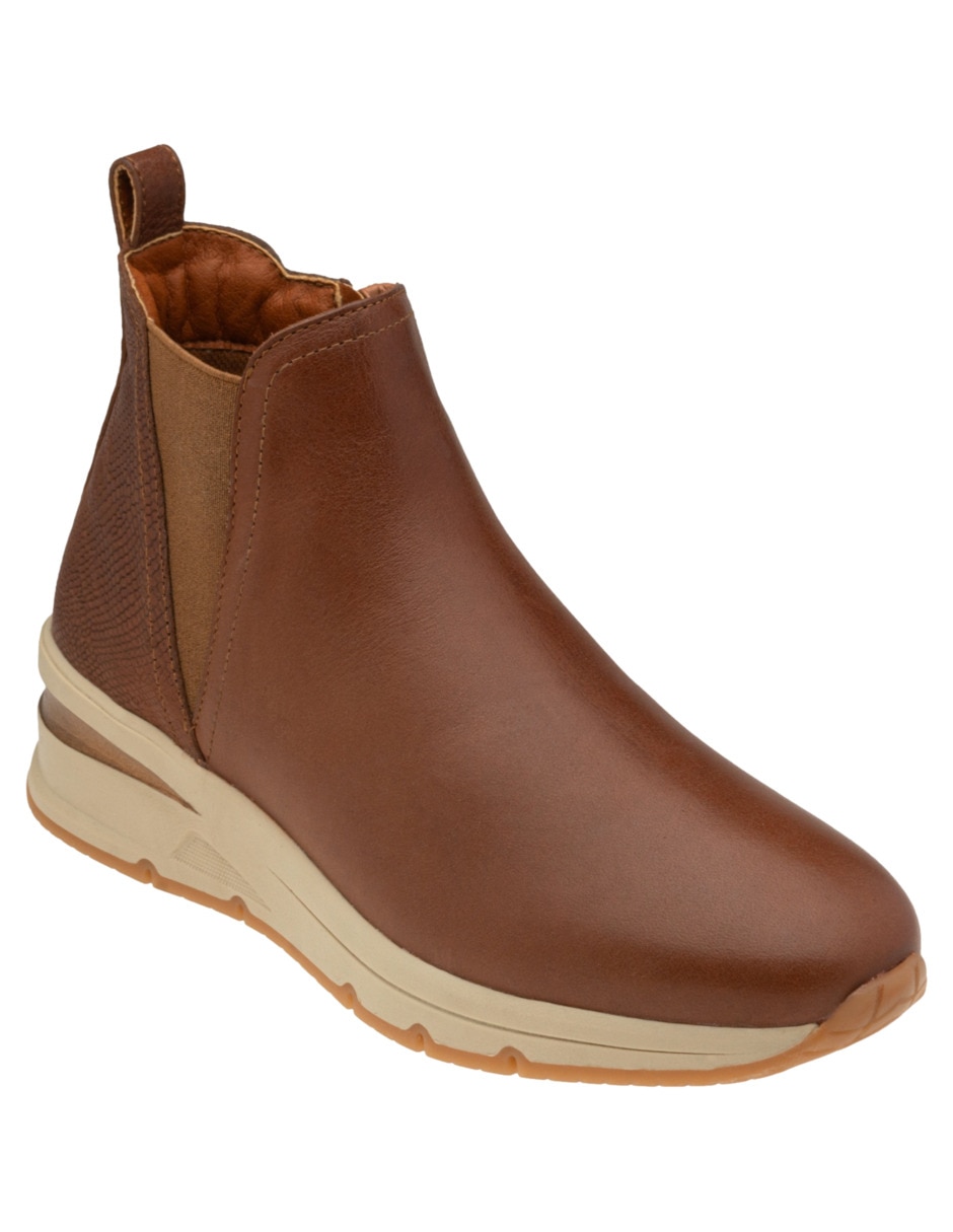 Bota arriba del tobillo Dockers Lauren de piel para mujer Suburbia