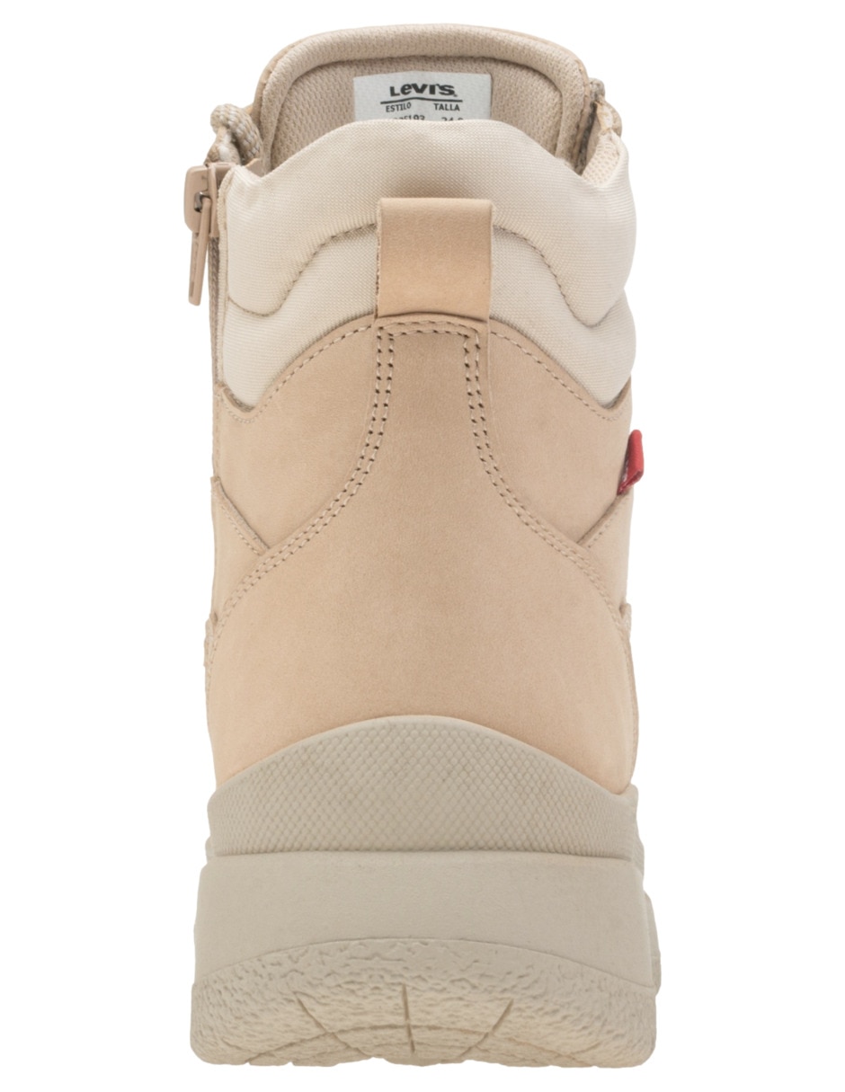 Bota arriba del tobillo Clarisa de piel para mujer 4