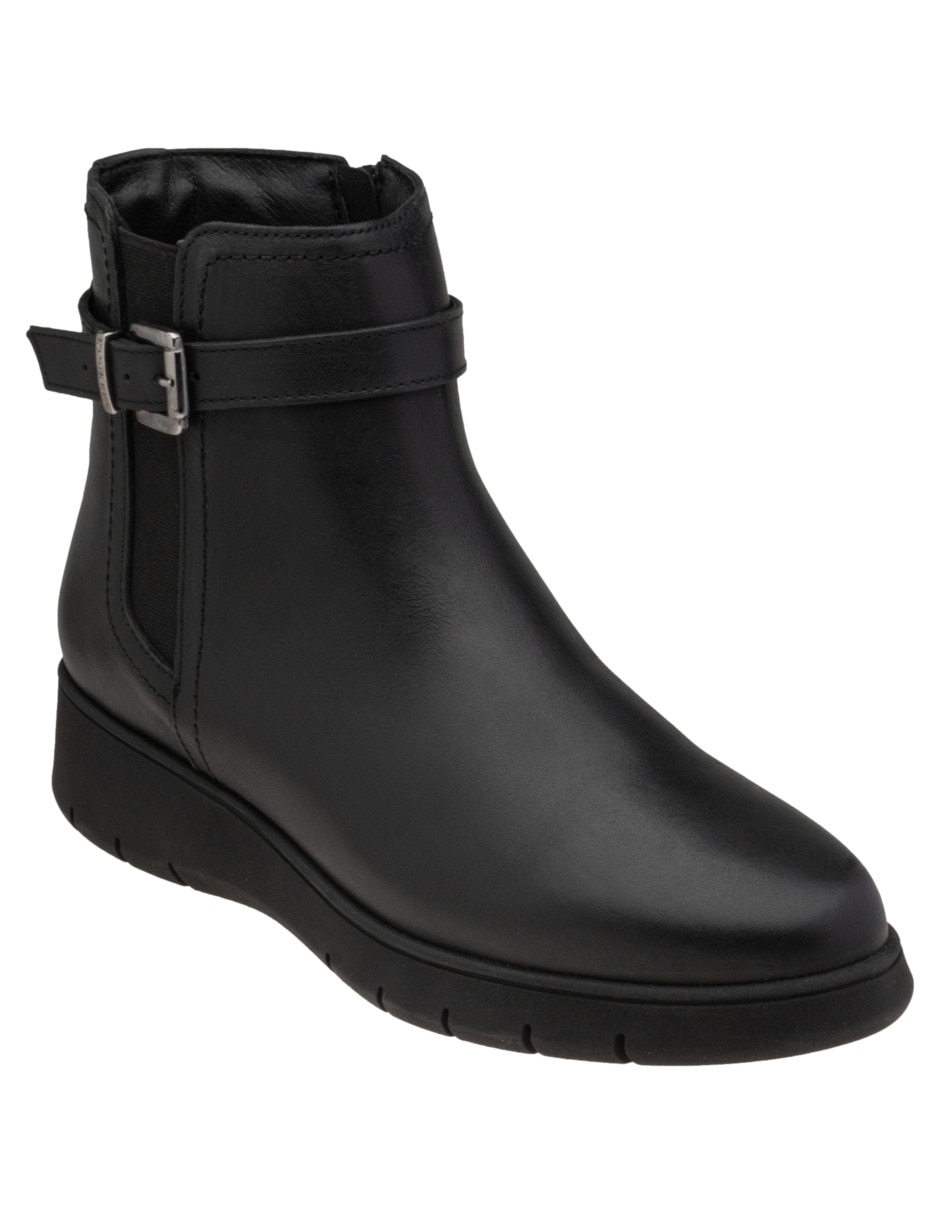 Bota arriba del tobillo Odette de piel para mujer Bota arriba del tobillo Odette de piel para mujer