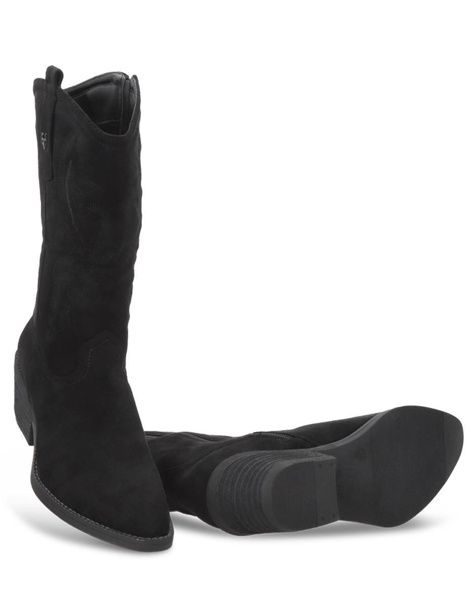 Bota cowboy media pierna para mujer 6