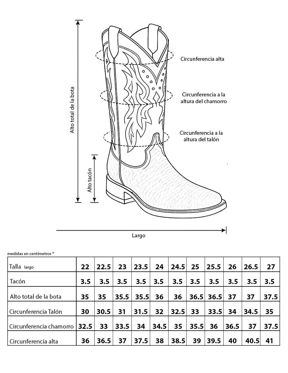 Bota cowboy abajo de la rodilla bdp botas de pedro botas vaqueras "de" piel bovino "para mujer"