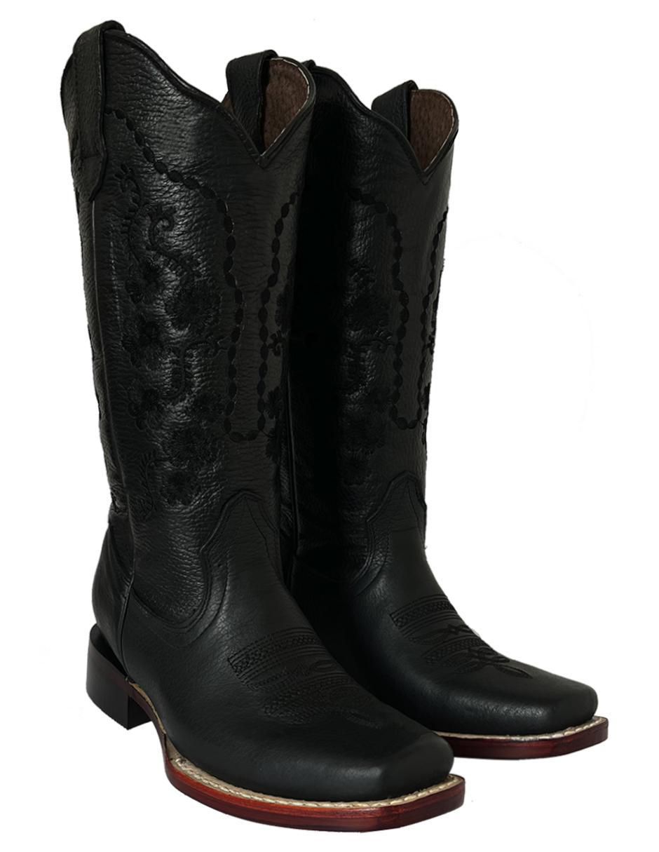 Bota cowboy abajo de la rodilla bdp botas de pedro botas vaqueras "de" piel bovino "para mujer"