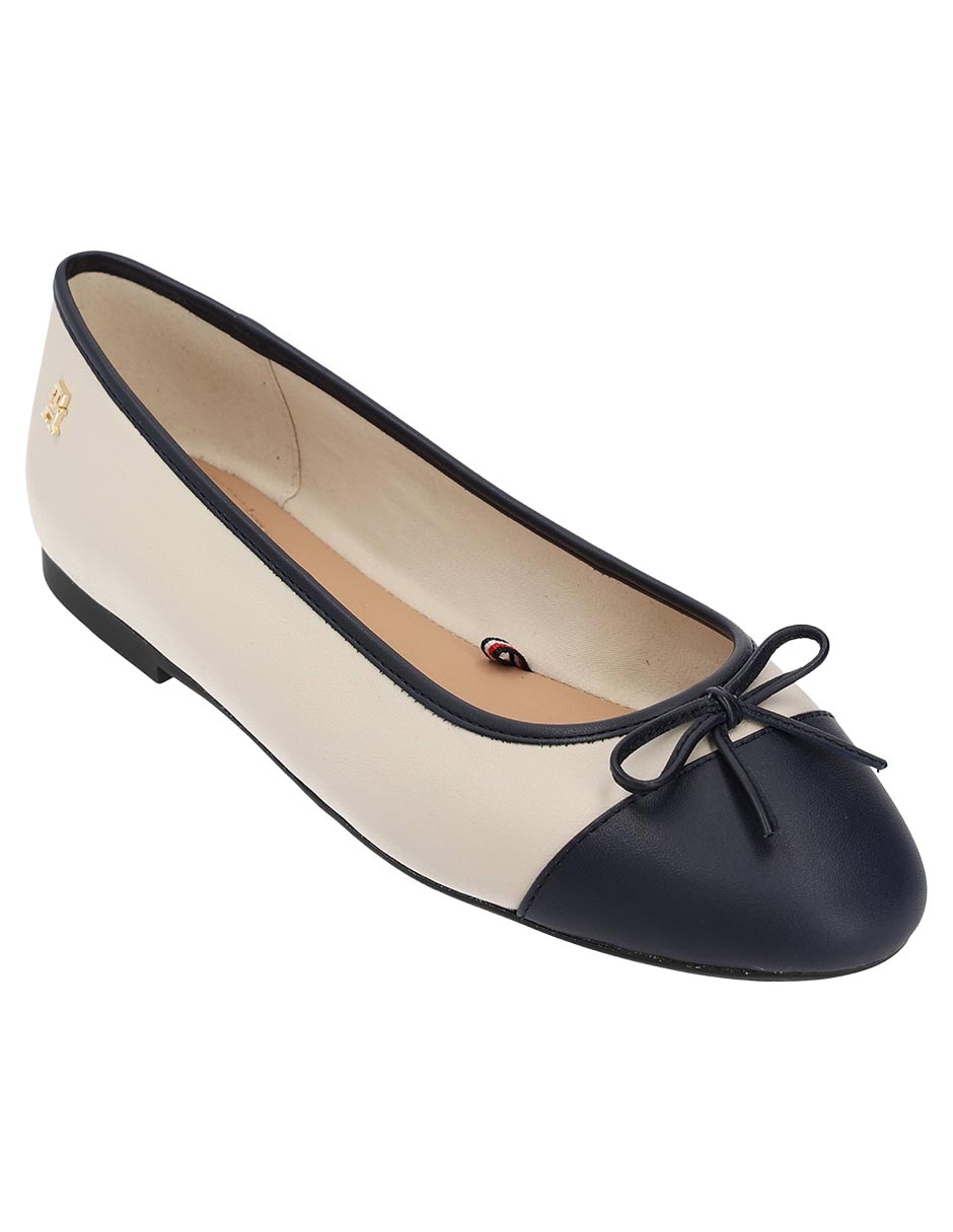 Balerina de cuero para mujer