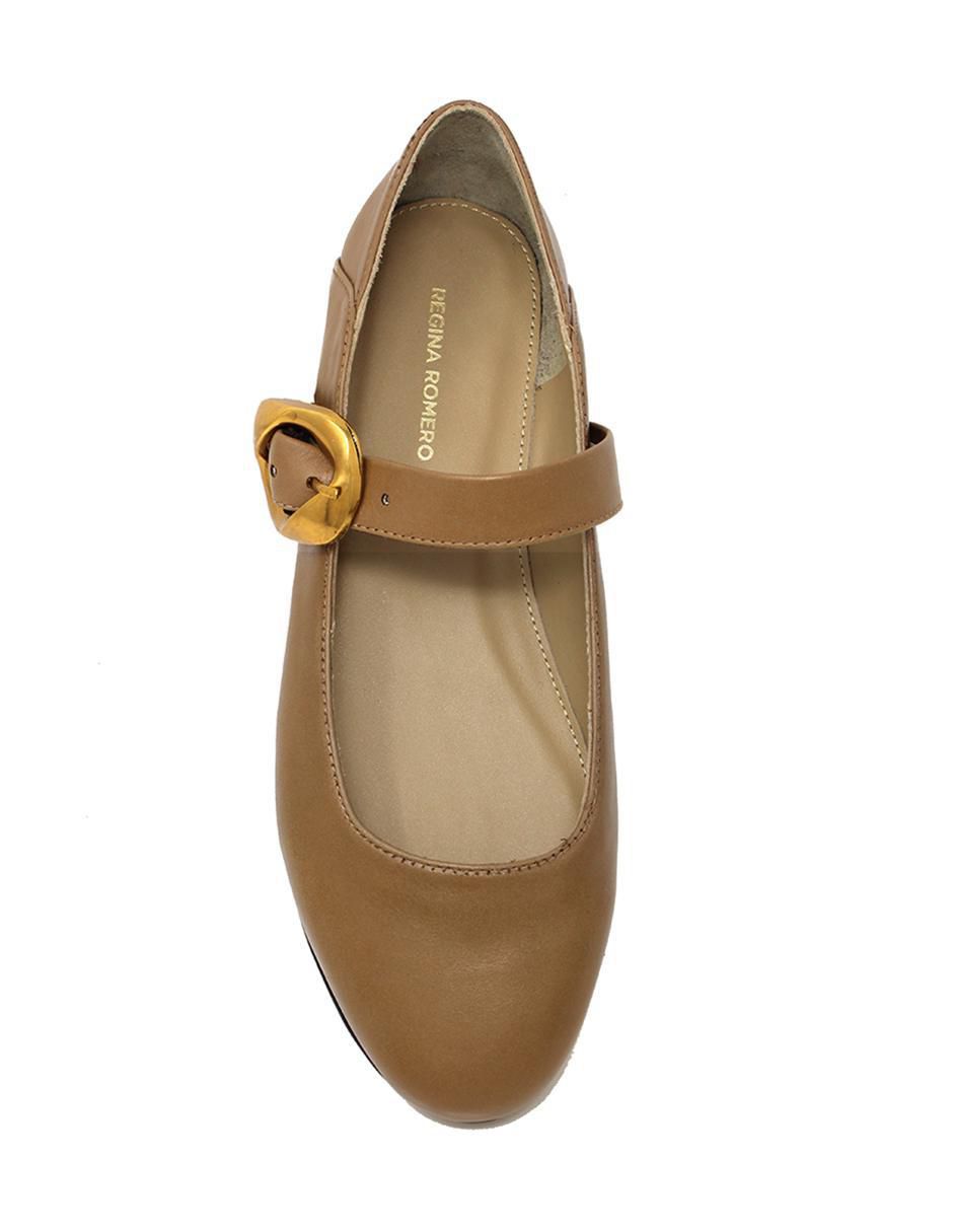 Balerina Lola de piel para mujer 3