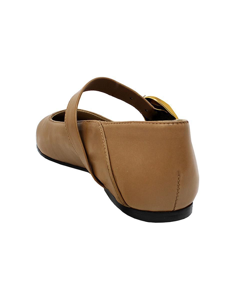 Balerina Lola de piel para mujer 5