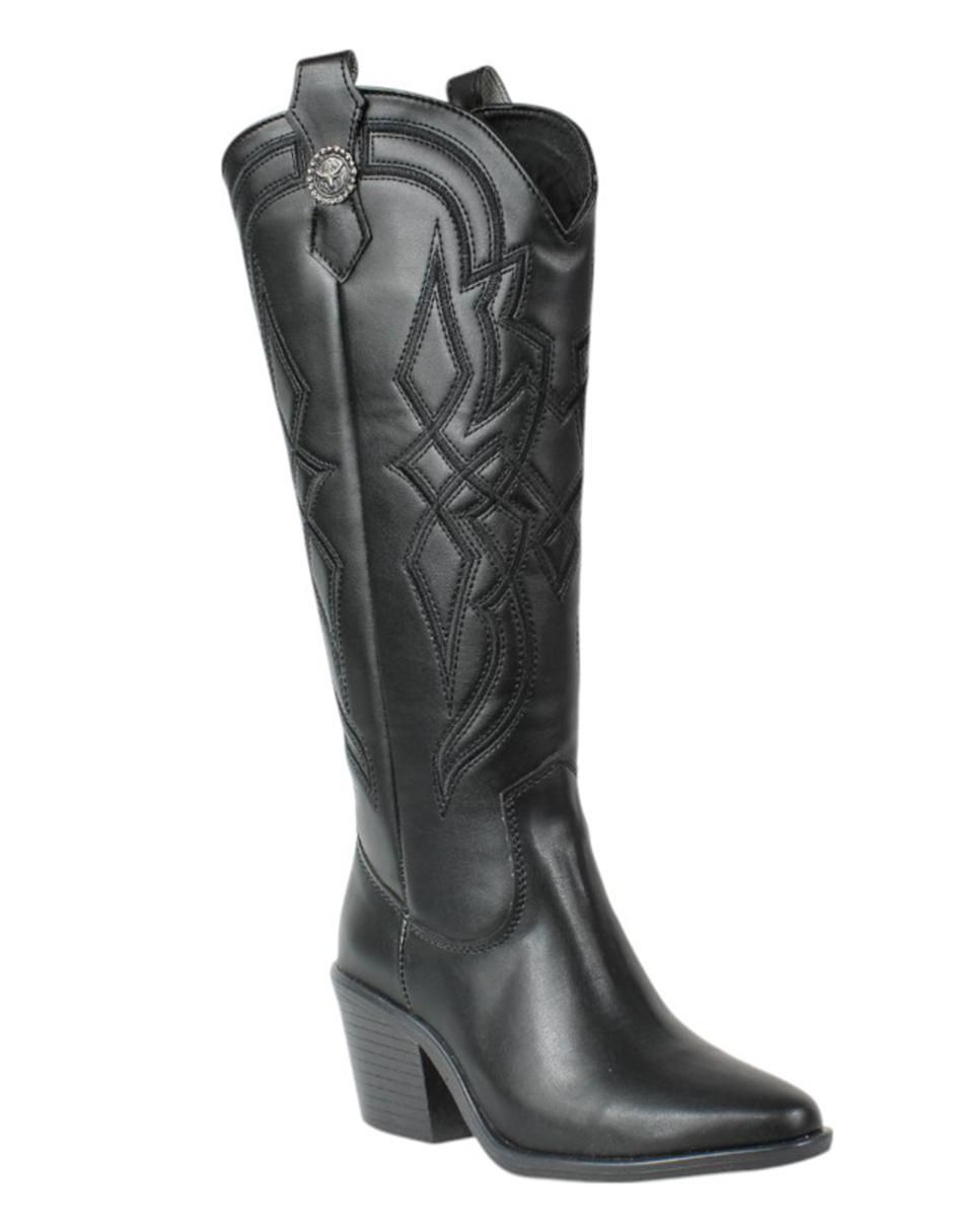 Bota cowboy abajo de la rodilla para mujer 2