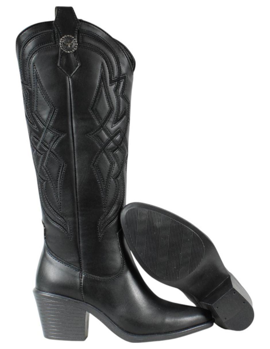 Bota cowboy abajo de la rodilla para mujer 6