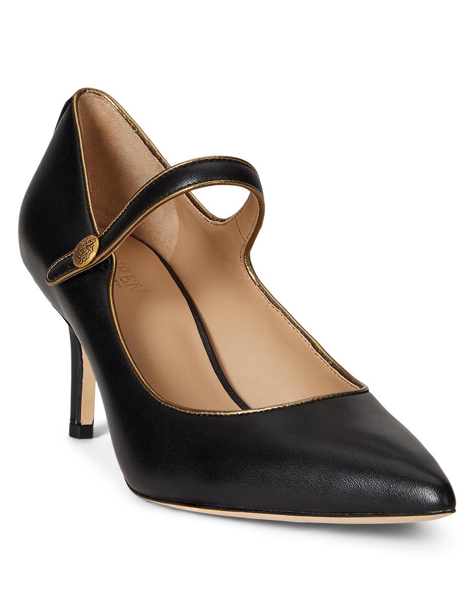 Zapatilla de piel Lanette