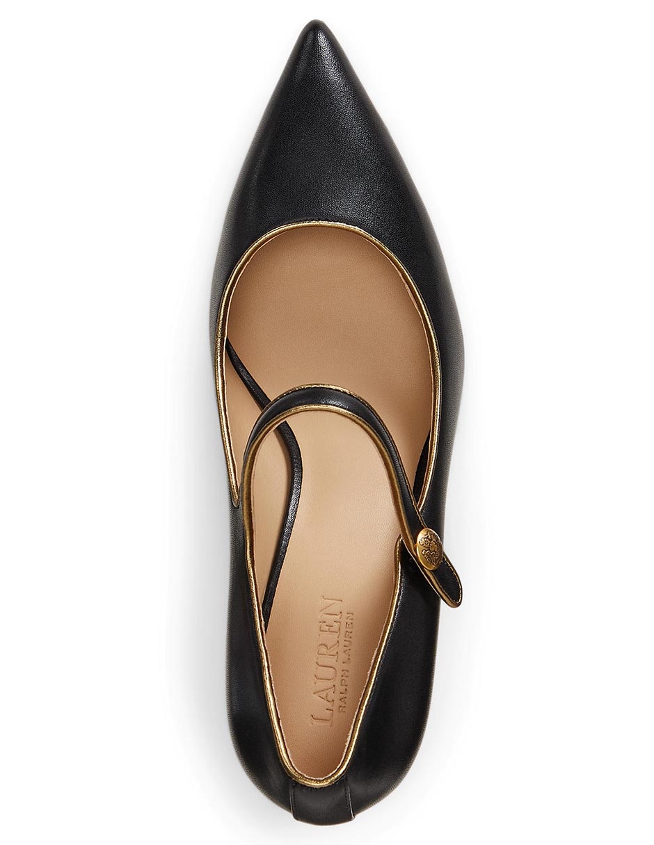 Zapatilla de piel Lanette 4