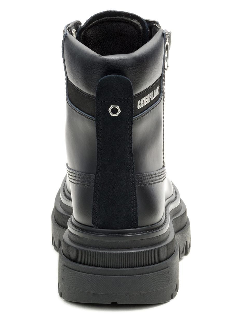 Bota arriba del tobillo de piel para mujer 2