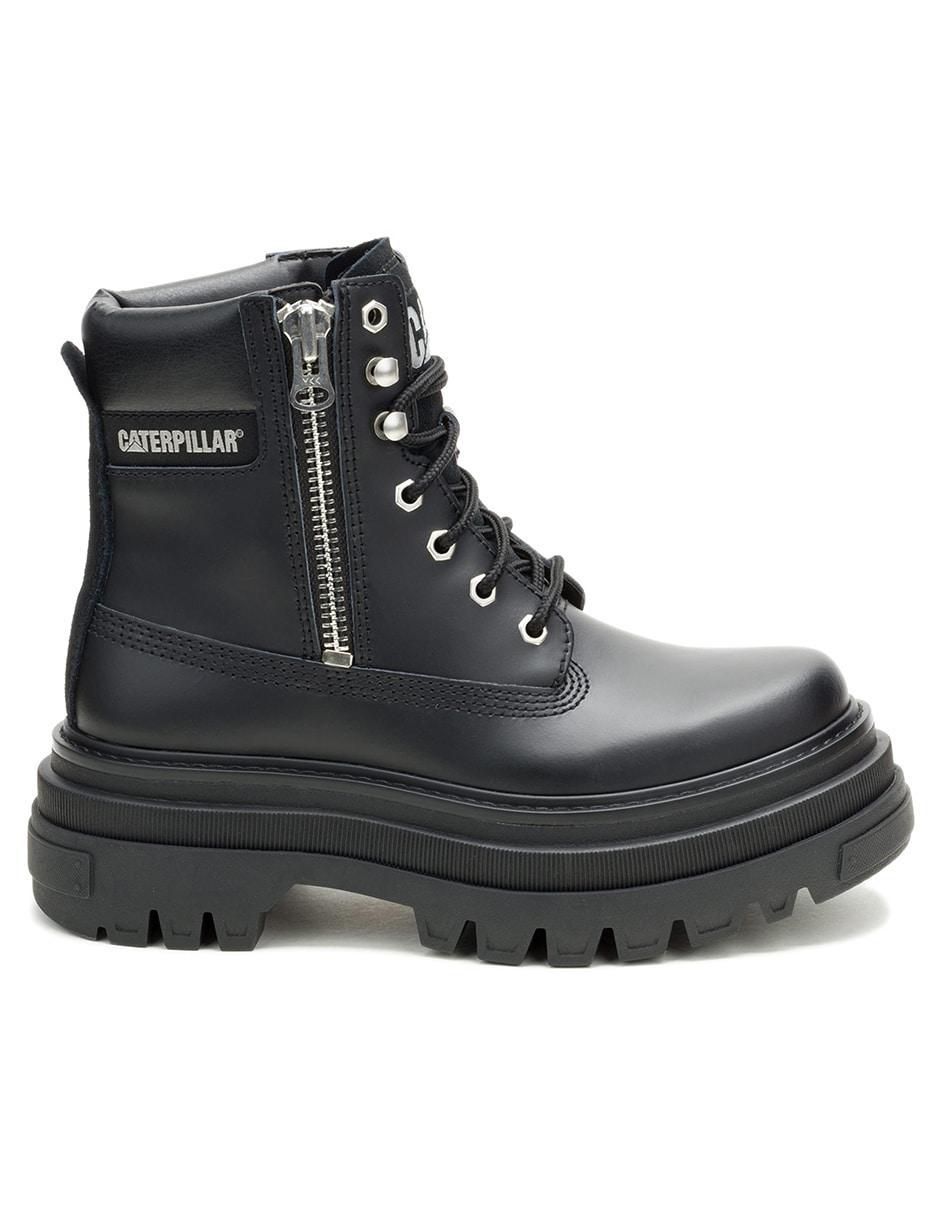 Bota arriba del tobillo de piel para mujer 5