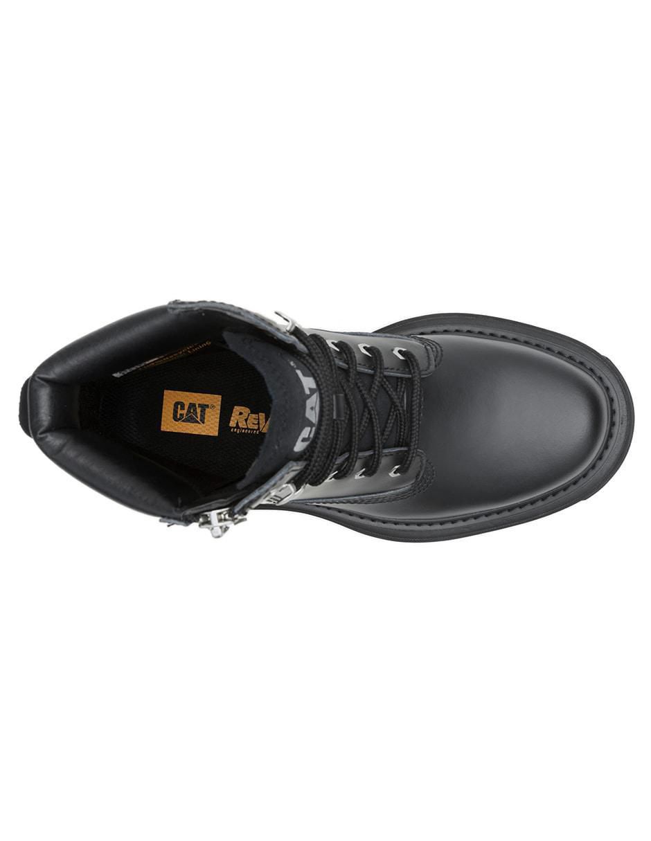Bota arriba del tobillo de piel para mujer 6