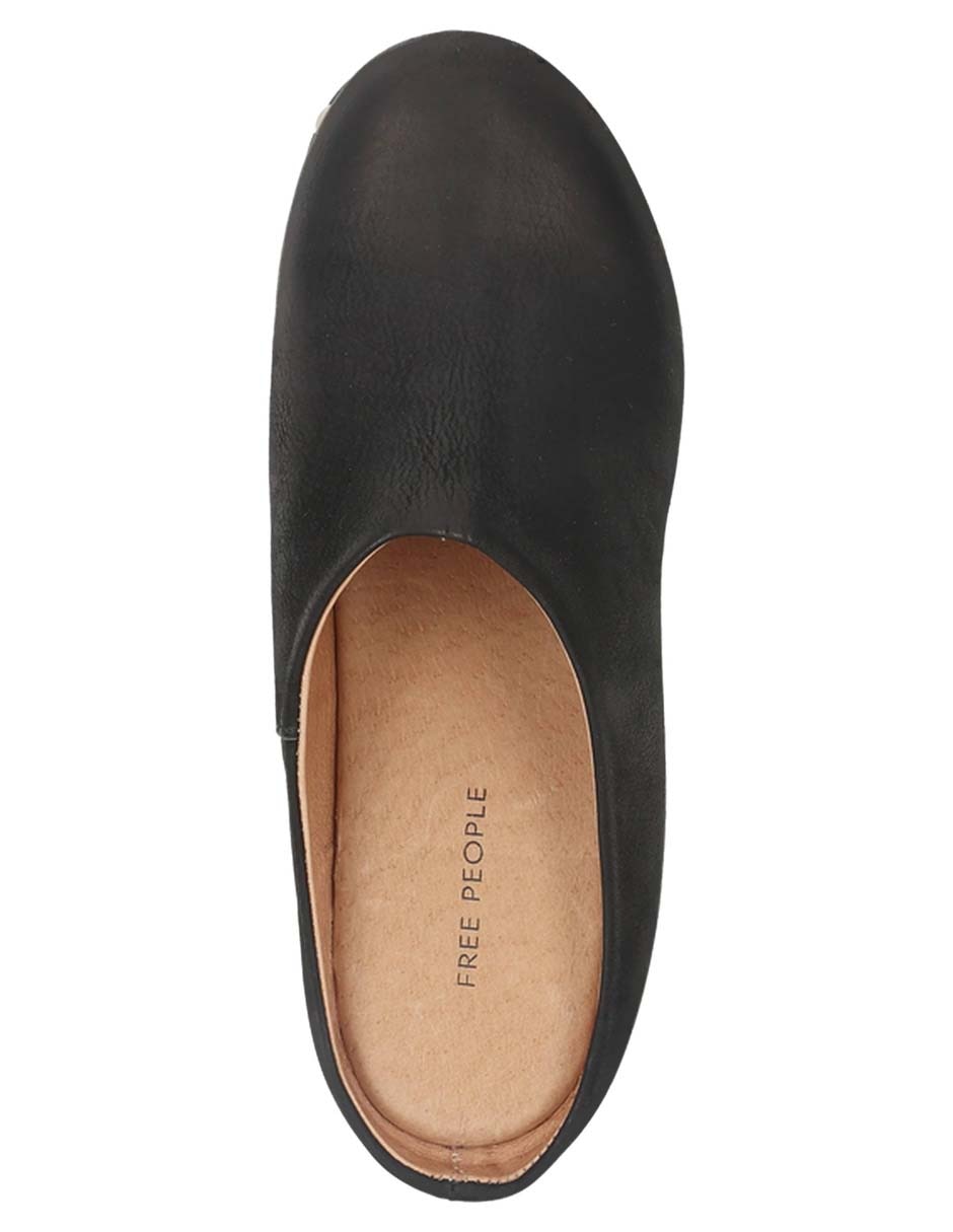 Zueco de cuero para mujer 5