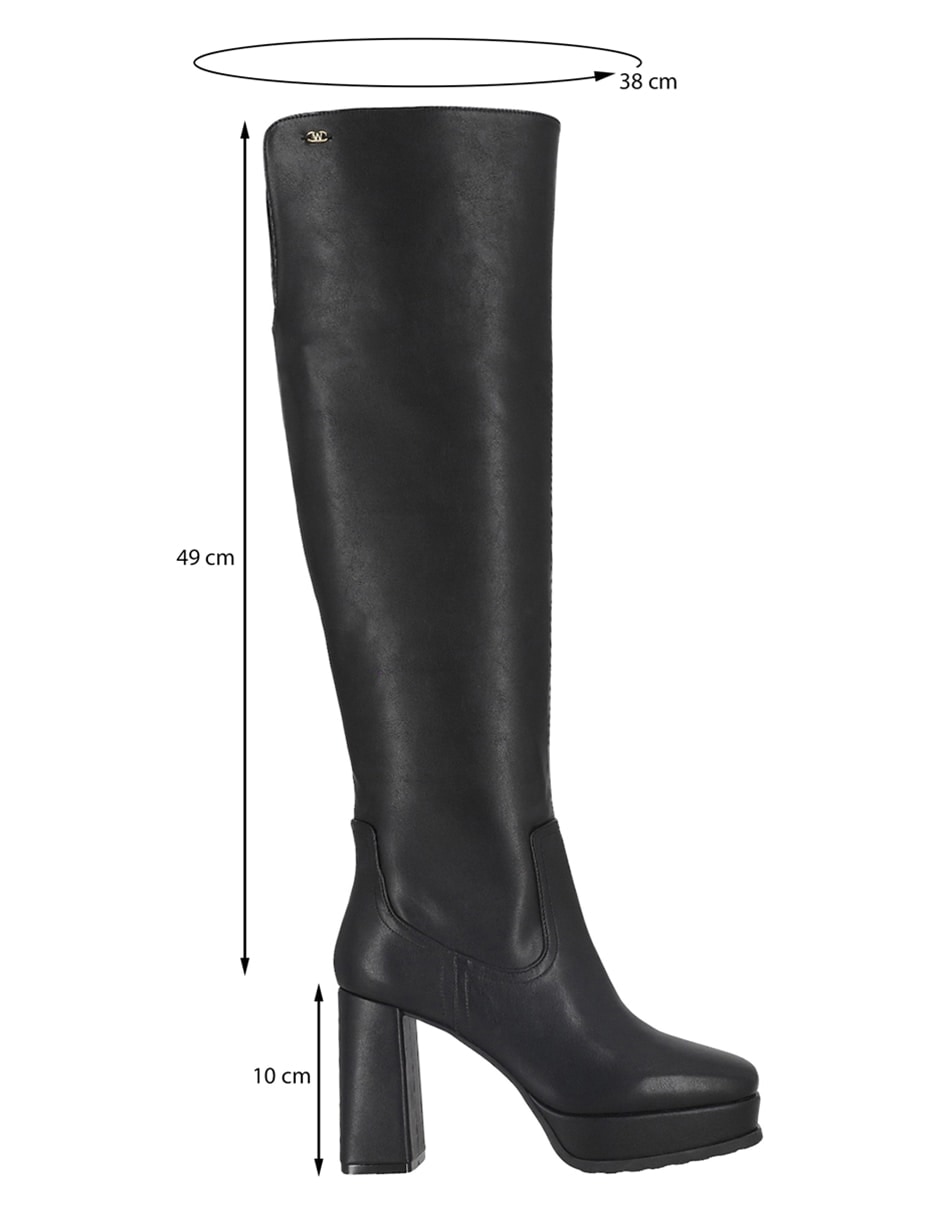 Bota arriba de la rodilla para mujer 7
