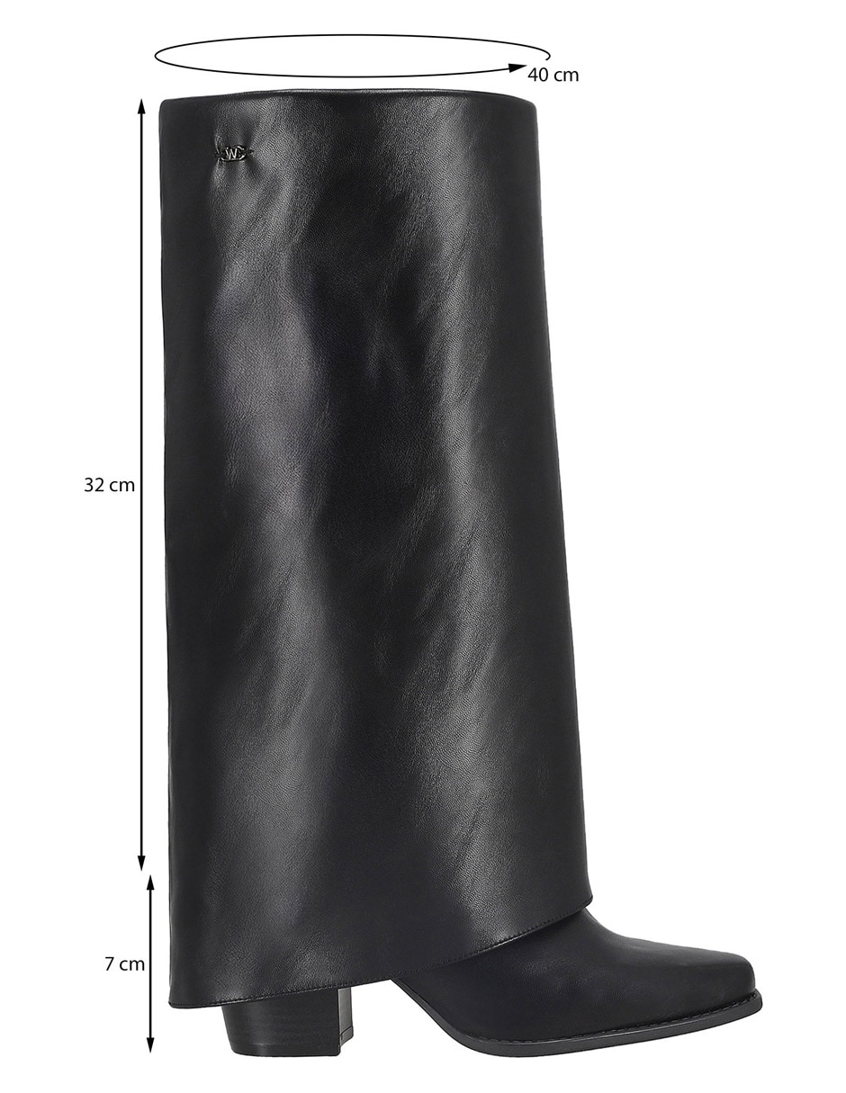 Bota abajo de la rodilla para mujer 8