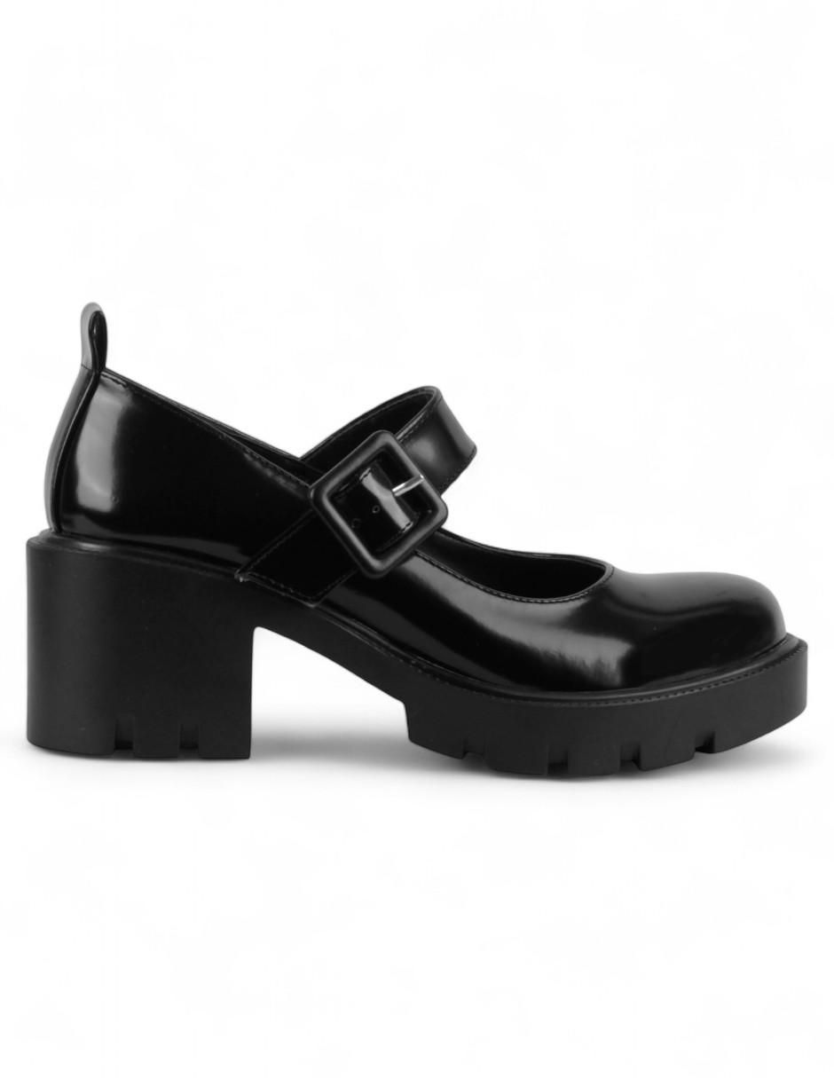 Zapato Rbvegano de piel para mujer 2