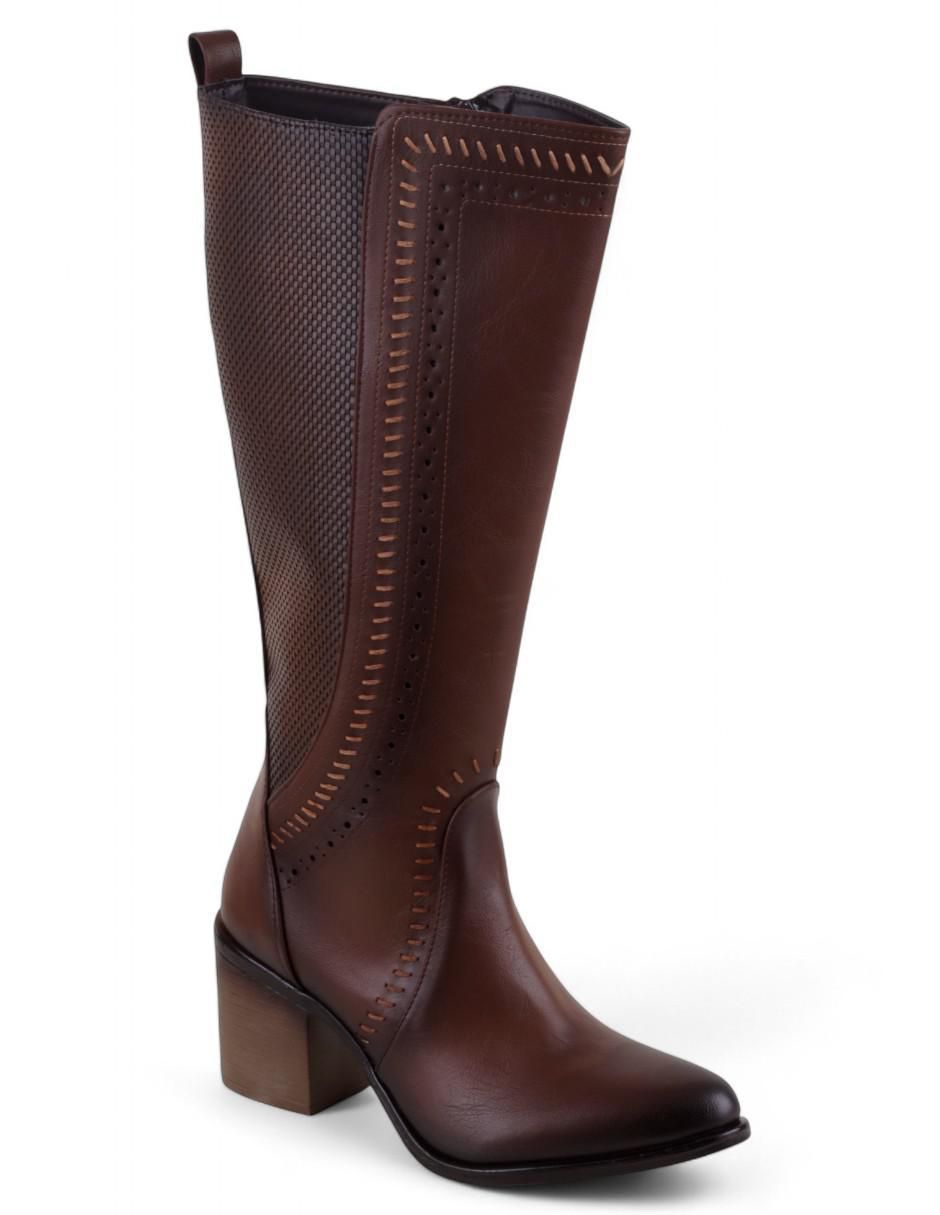 Bota cowboy abajo de la rodilla Rbvegano para mujer