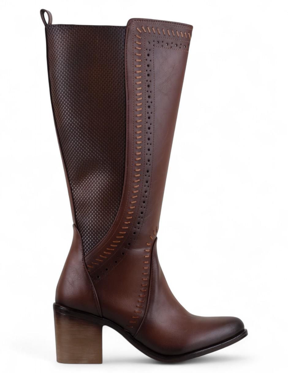 Bota cowboy abajo de la rodilla Rbvegano para mujer 4