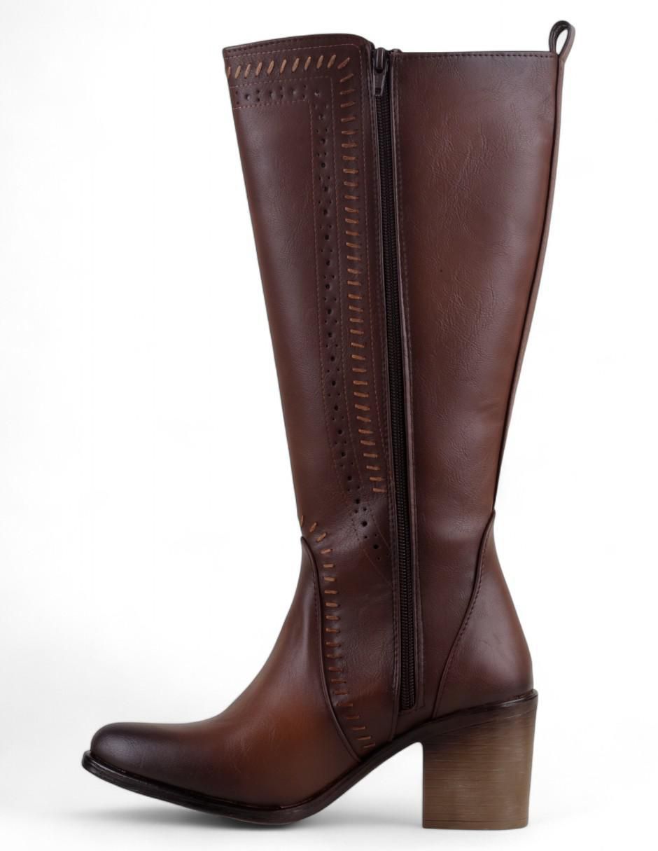 Bota cowboy abajo de la rodilla Rbvegano para mujer 5