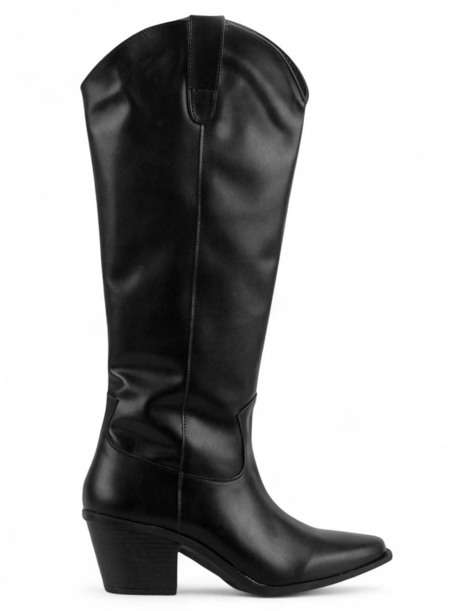Bota cowboy abajo de la rodilla Rbvegano para mujer 4