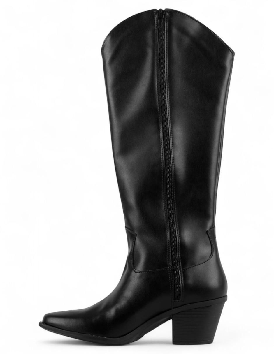 Bota cowboy abajo de la rodilla Rbvegano para mujer 5