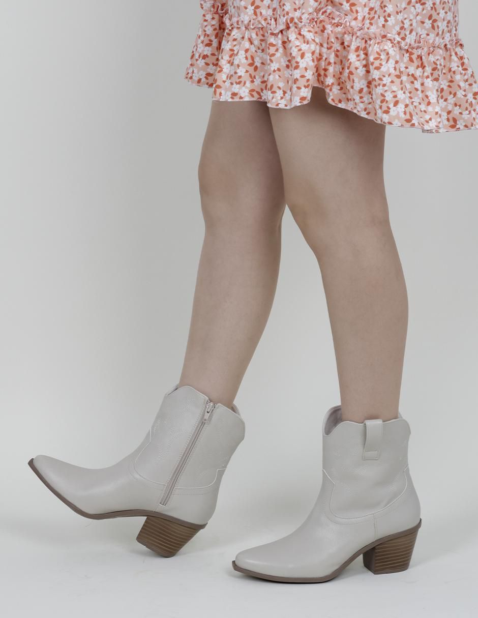 Bota cowboy arriba del tobillo Rbvegano para mujer 2