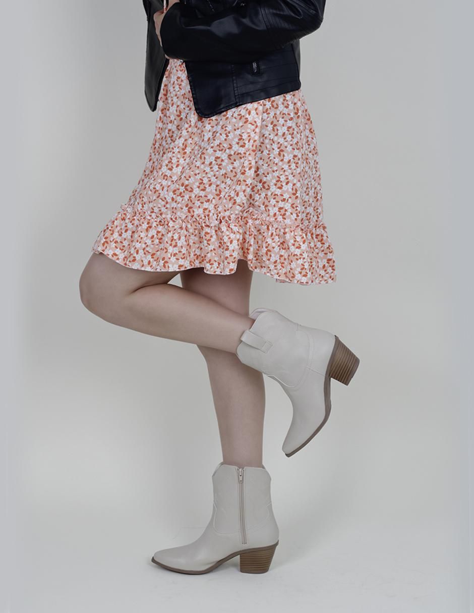 Bota cowboy arriba del tobillo Rbvegano para mujer 3