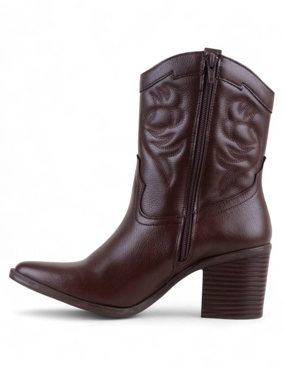 Bota cowboy arriba del tobillo Rbvegano para mujer 5