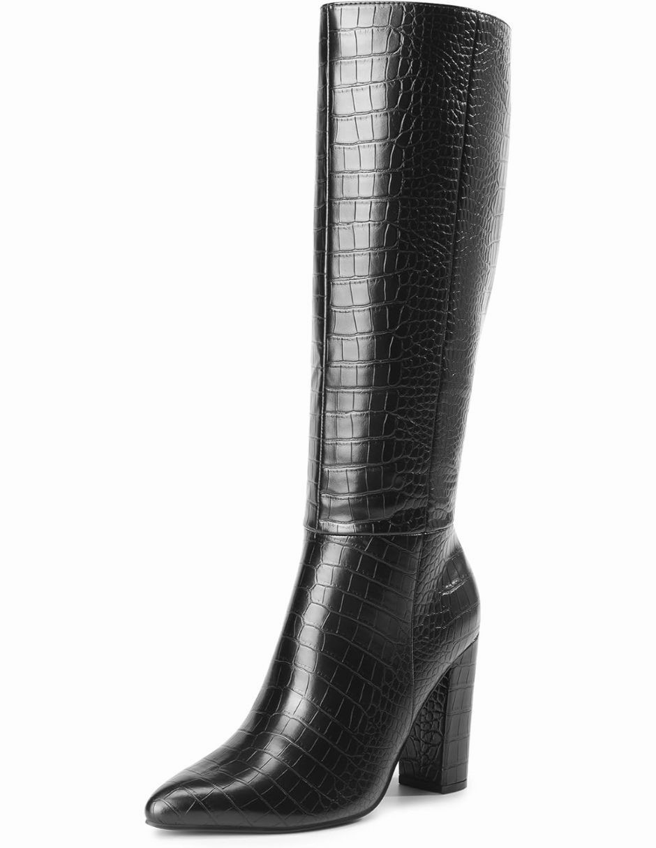 Bota abajo de la rodilla para mujer